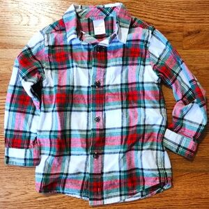 Gymboree 4T flannel shirt
